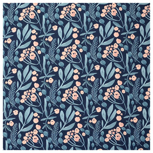 Viskose Jersey Blumen aquarell