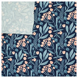 Viskose Jersey Blumen aquarell