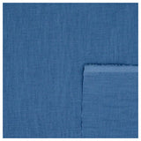 Leinen uni jeansblau