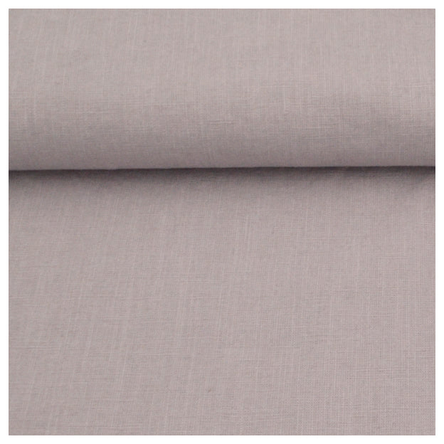 Leinen uni hellgrau