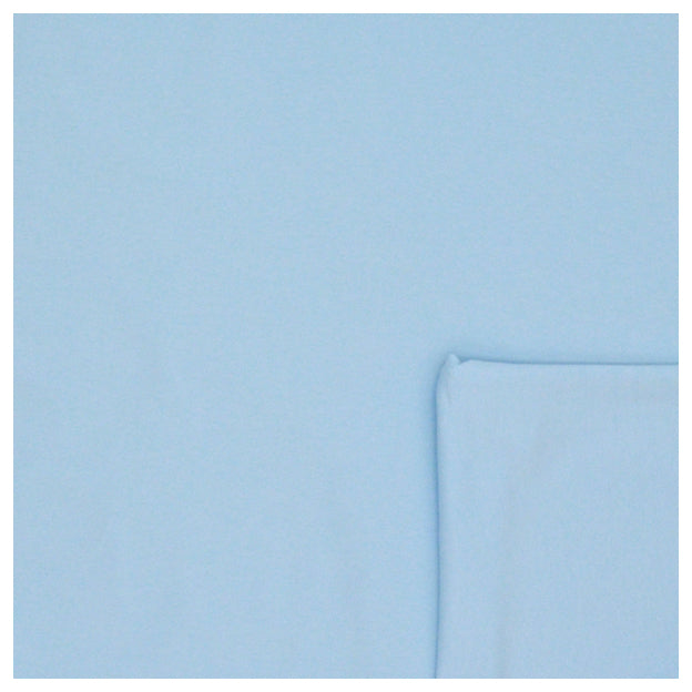 Baumwolljersey uni hellblau