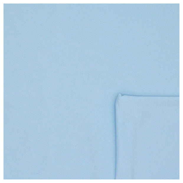 Baumwolljersey uni hellblau