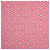 Baumwolle rosa Herzen Ornament
