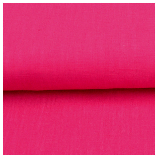 Leinen uni pink