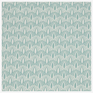 Baumwolle Popeline Retro mint