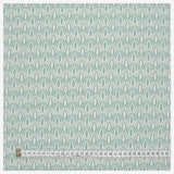 Baumwolle Popeline Retro mint