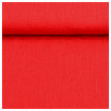 Leinen uni rot