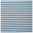 French Terry Streifen blau und weiß 10mm