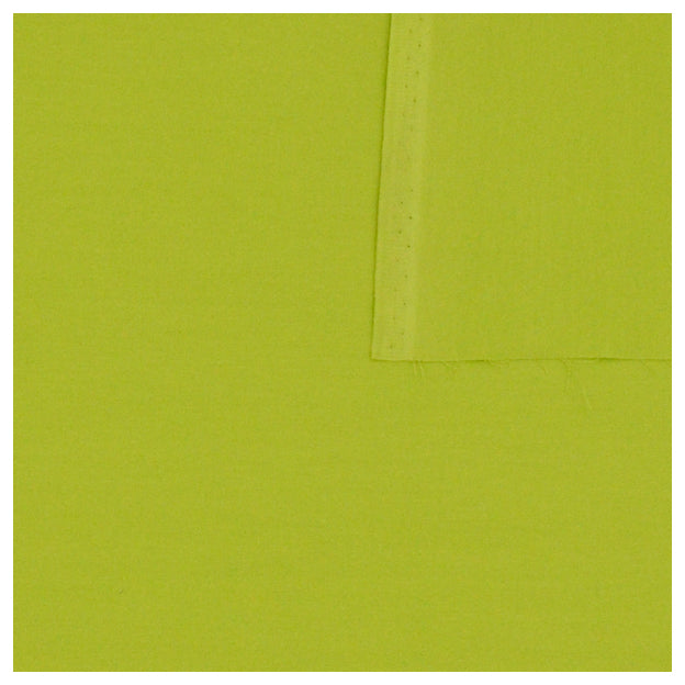 Baumwolle uni lime