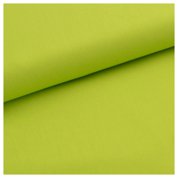 Baumwolle uni lime