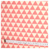 Canvas Dreiecke rosa