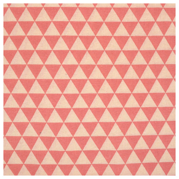 Canvas Dreiecke rosa
