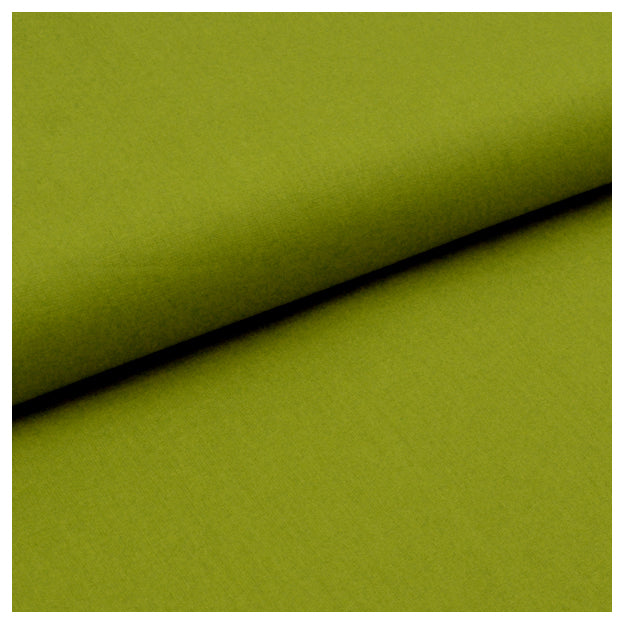 Baumwolle uni moosgrün
