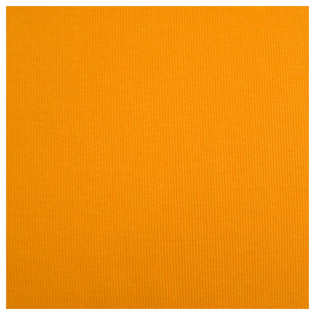 Rippbündchen schmal gelb