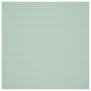 Jersey Streifen mint/weiß 2mm