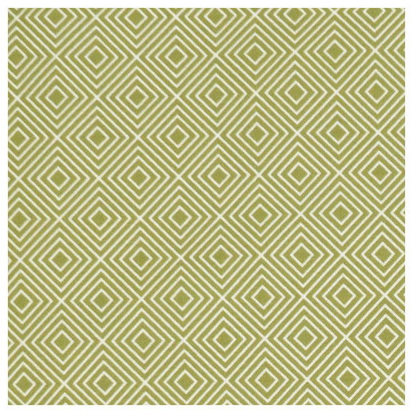 Baumwollstoff geometrisches Muster Square olivgrün