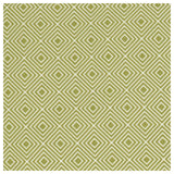 Baumwollstoff geometrisches Muster Square olivgrün