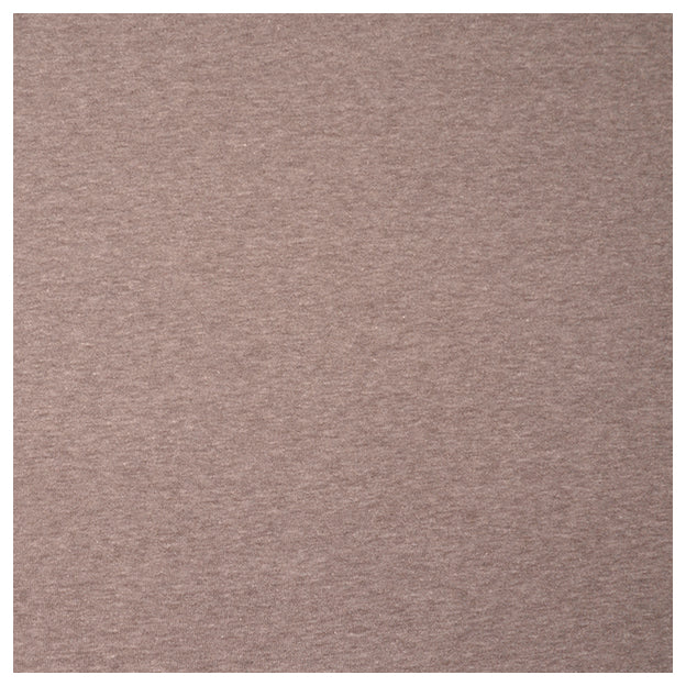 Sweatstoff braun melange