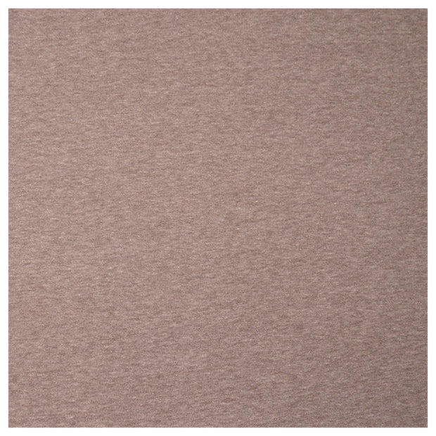 Sweatstoff braun melange