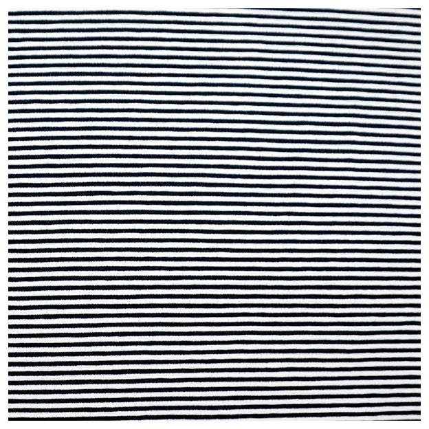 Stoffpaket Jersey Blumen und streifen mit Bündchen