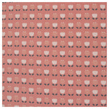 Jersey Blumen rosa Bio