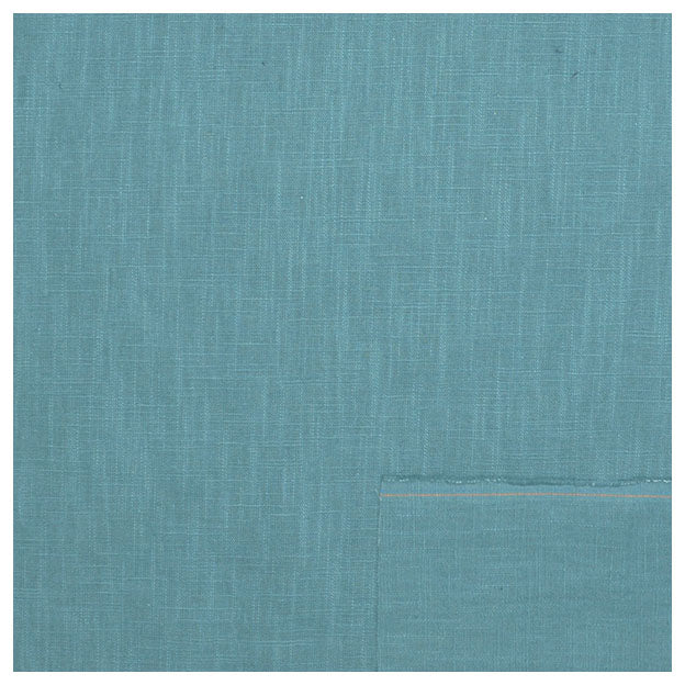 Leinen uni blaugrün