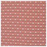 Jersey Blumen rosa Bio