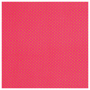 Baumwolle Tupfen pink/grün 2mm