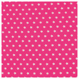 Baumwolle Sterne pink/weiß