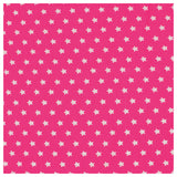 Baumwolle Sterne pink/weiß