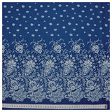 Trachten Stoffpaket grau/ blau