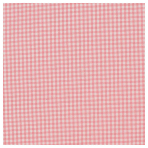 Baumwolle Karo rosa/weiß 2,7 mm