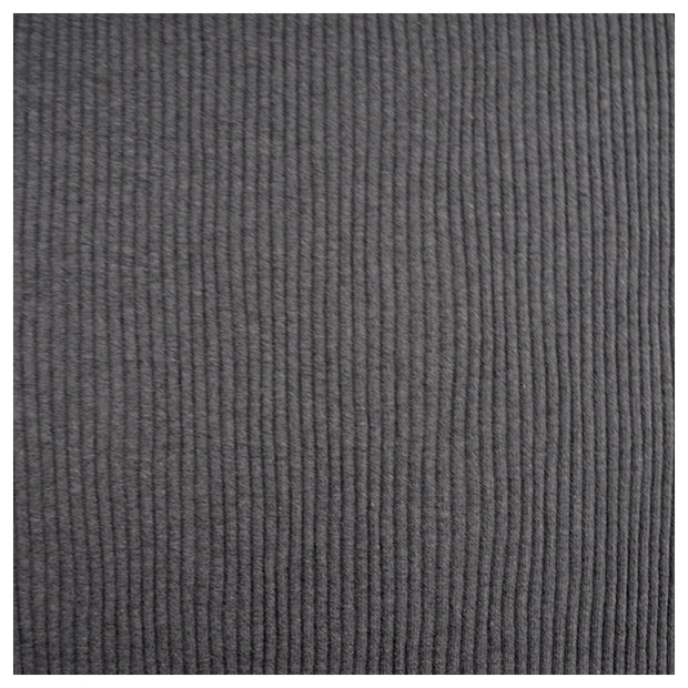 Rippbündchen grau meliert