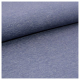 Baumwolljersey Uni Jeansoptik