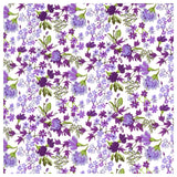 Baumwolle Wildblume violett