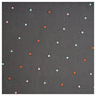 Musselin Baumwolle Punkte Stickerei dunkelgrau
