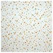 Musselin Baumwolle dots orange und ocker Bio