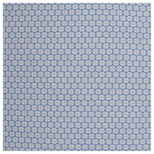 Jersey Muster blau/weiß
