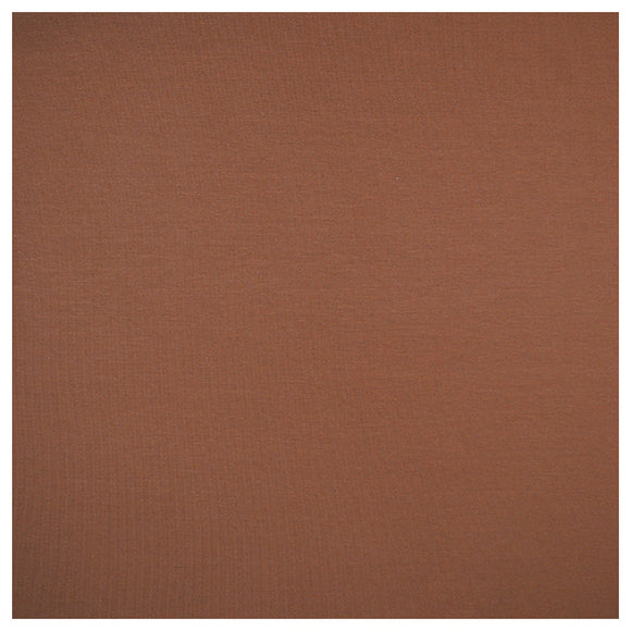 Baumwolljersey uni goldbraun