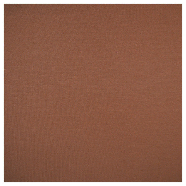 Baumwolljersey uni goldbraun