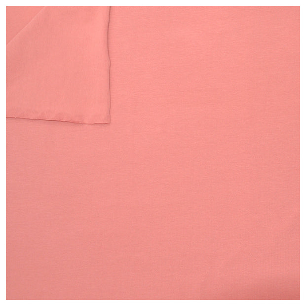 Baumwolljersey uni altrosa