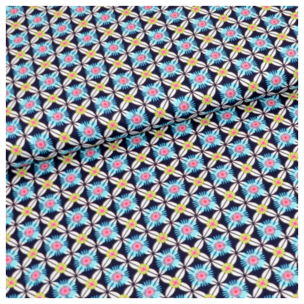 Baumwolle Fabulous Flowers navy