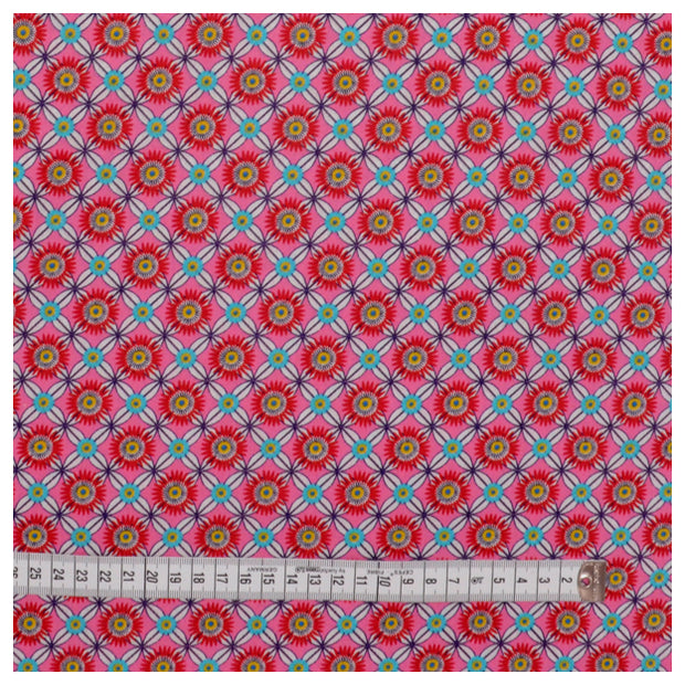 Baumwolle Fabulous Flowers pink