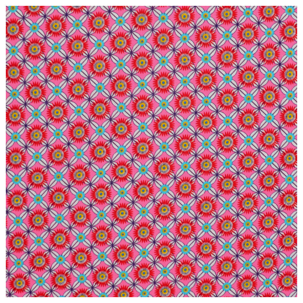 Baumwolle Fabulous Flowers pink