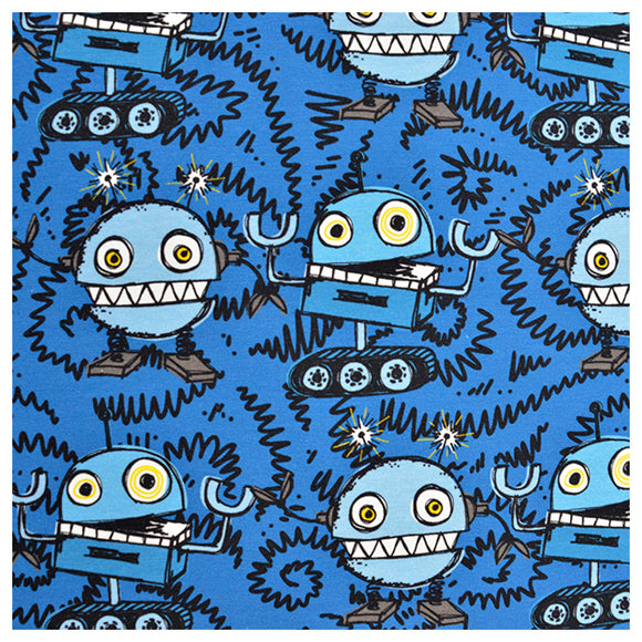 Jersey Roboter blau