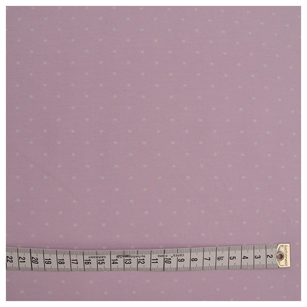 Jersey Punkte mauve