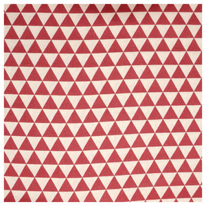 Canvas Dreiecke bordeaux