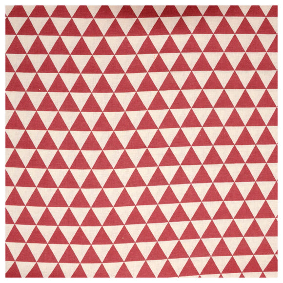 Canvas Dreiecke bordeaux