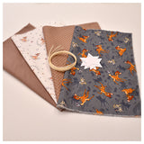 Stoffpaket für Adventkalender Säckchen mit Zubehör