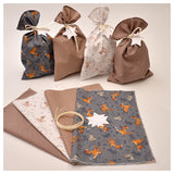 Stoffpaket für Adventkalender Säckchen mit Zubehör